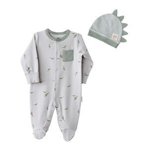 Andywawa Girls  Dino Dreams Baby Set, Green